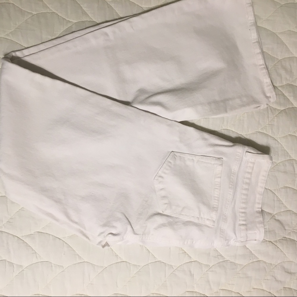 Paige White Flare Jeans